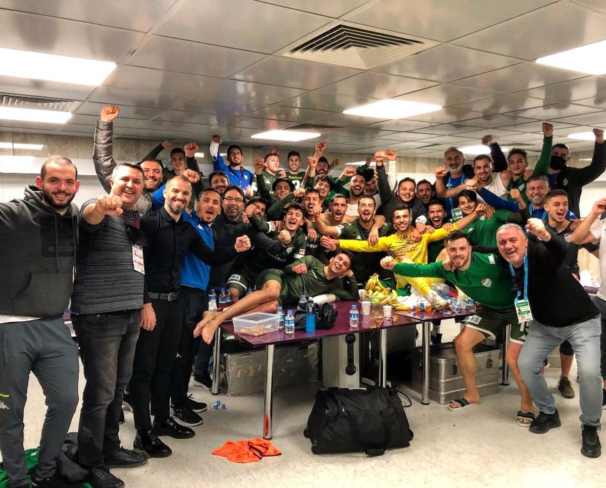 Bursaspor ilk yarıyı boş geçmedi