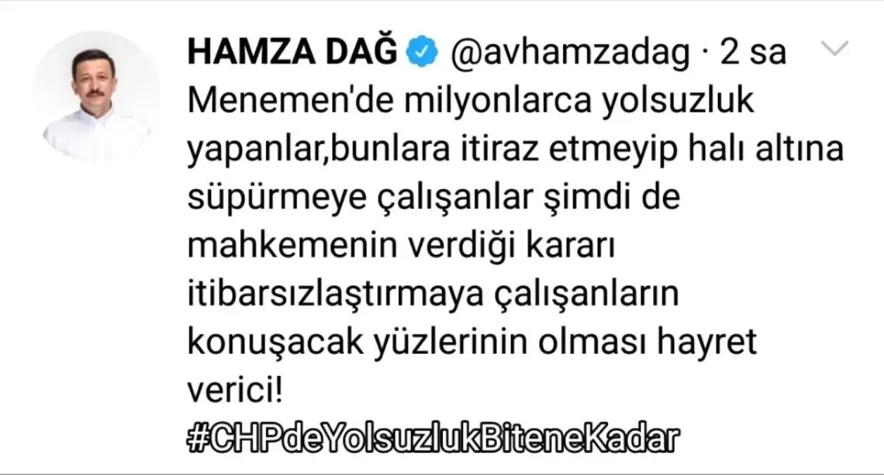 CHP\'nin yargı kararı eleştirilerine AK Parti\'den sert cevap