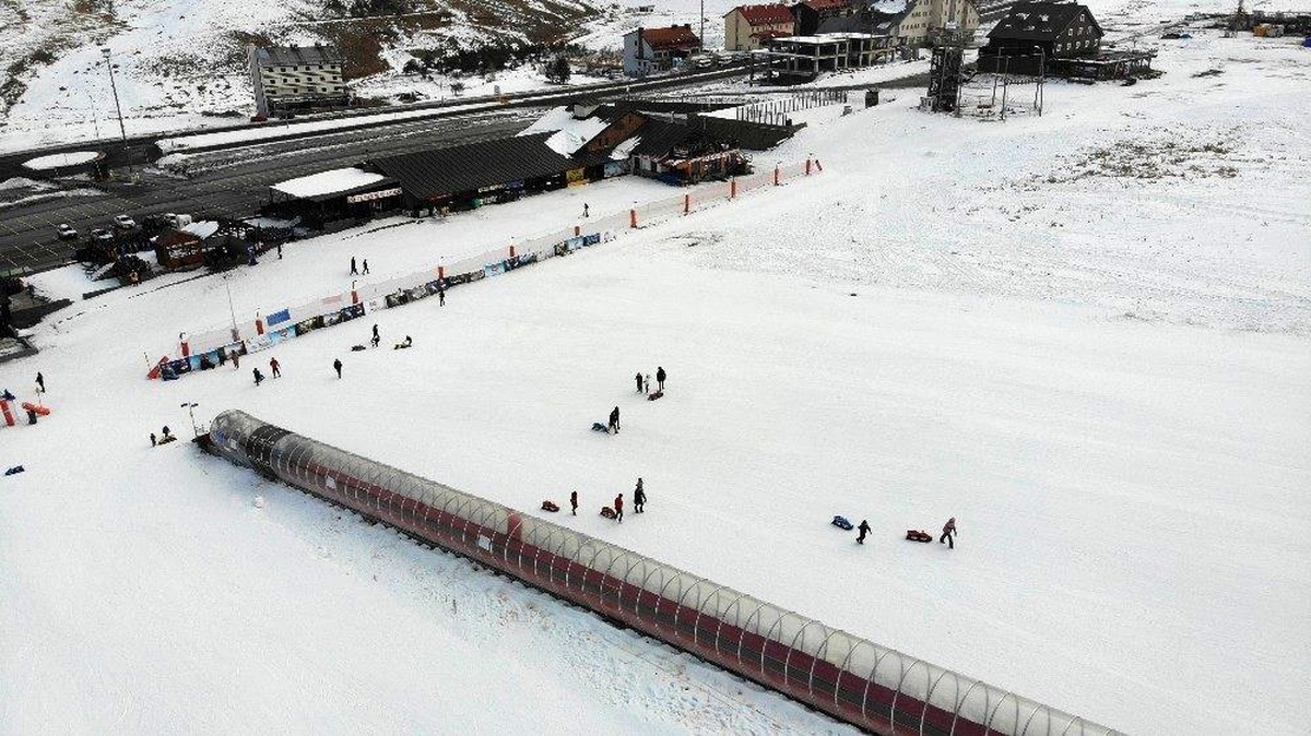 Erciyes en sessiz sezonunu geçiriyor