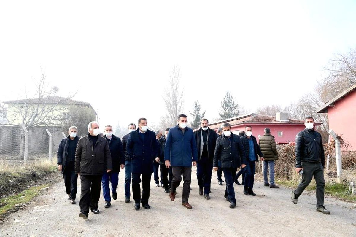 Başkan Gürkan, Ören Mahallesinde inceleme yaptı