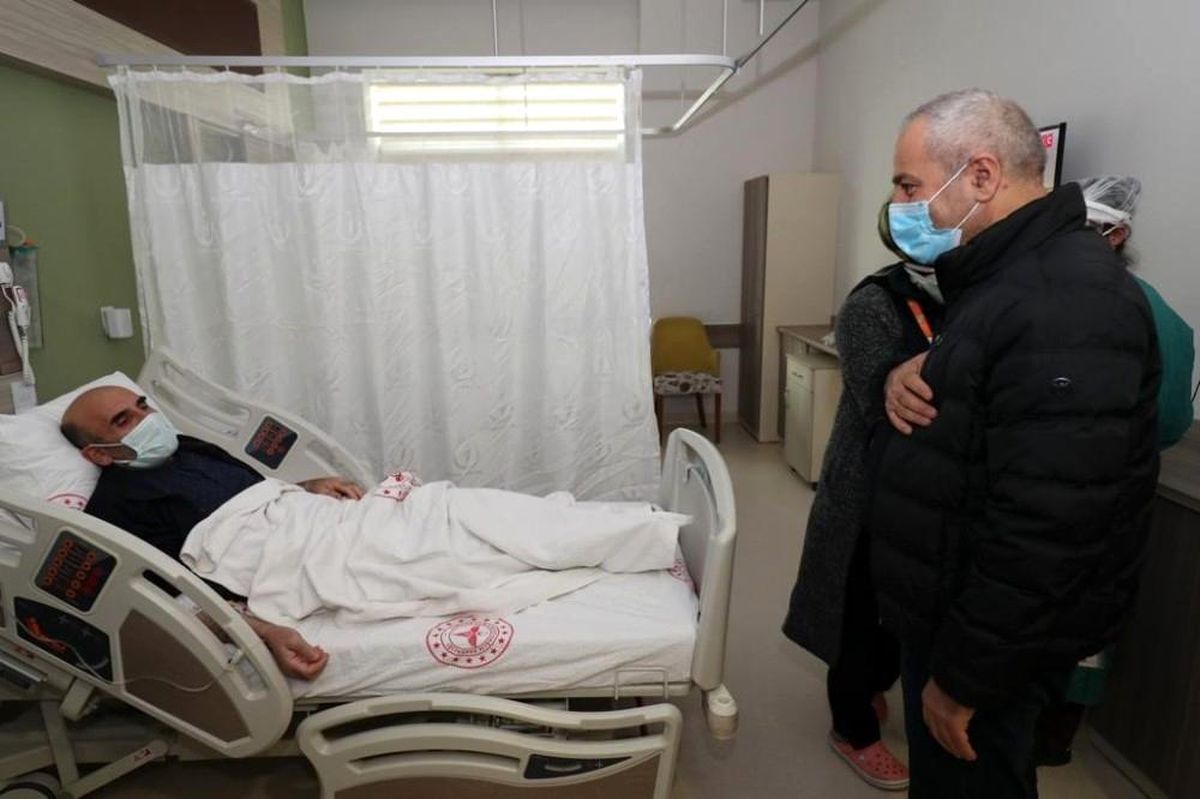 Büyükakın\'dan yılın ilk gününde yoğun mesai