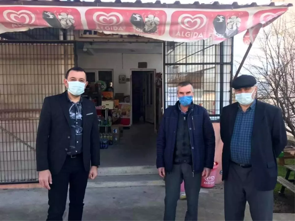 Çan Esnaf ve Sanatkârlar Odasından maske dağıtımı