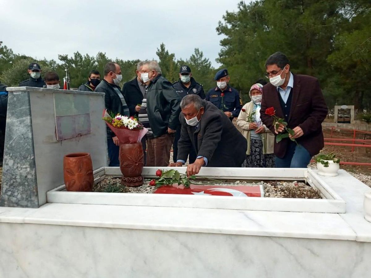Karabacaklı, şehadetinin 5. yılında mezarı başında anıldı