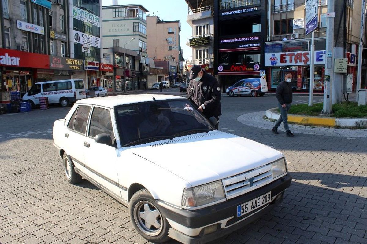 Sokağa çıkma kısıtlamasında denetimler devam ediyor