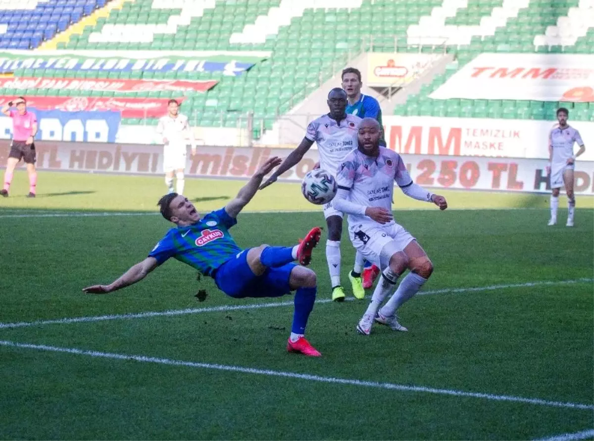 Süper Lig: Çaykur Rizespor: 1 Gençlerbirliği: 1 (Maç sonucu)