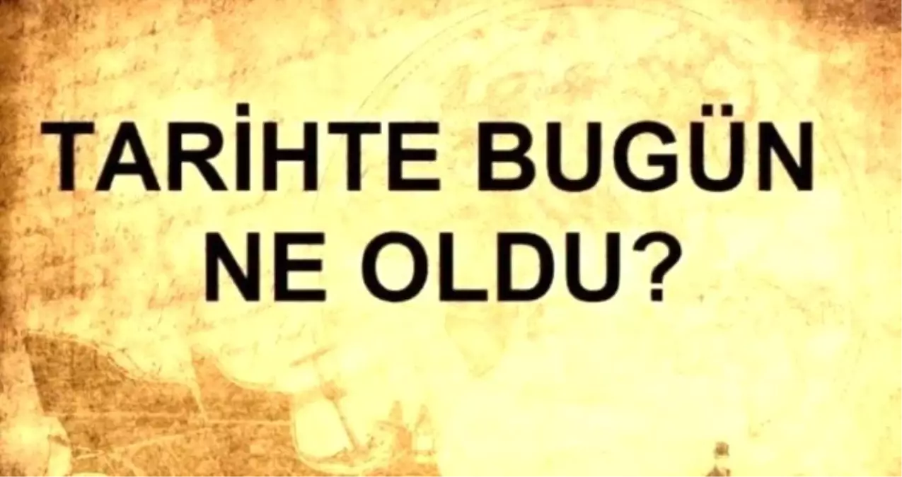 Tarihte bugün ne oldu? 3 Ocak tarihinde ne oldu, kim doğdu, kim öldü, hangi önemli olaylar oldu? İşte, 3 Ocak\'ta yaşananlar!