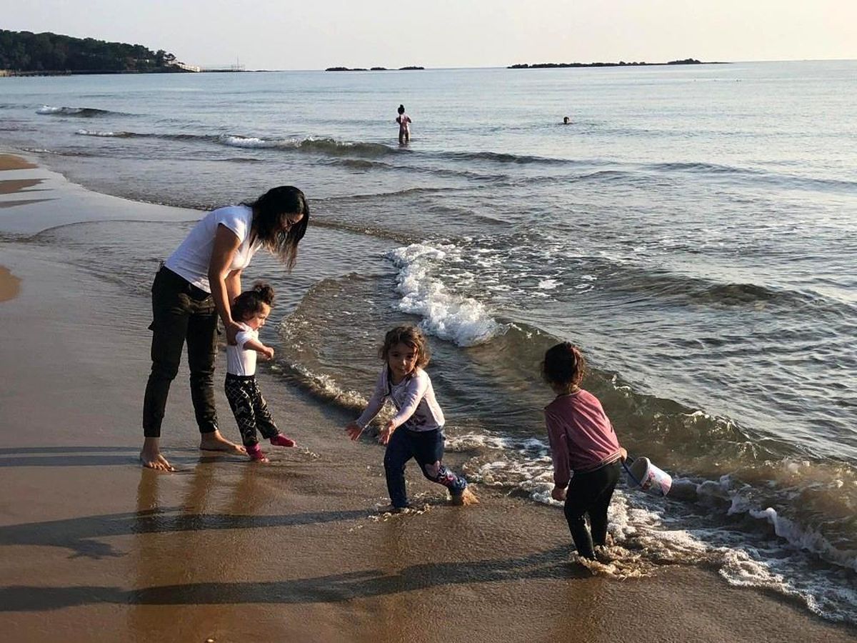 Alanya\'da yılın ilk günlerinde deniz keyfi