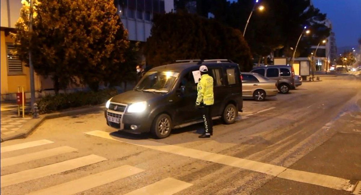 Çankırı\'da 80 saatlik kısıtlamada 65 kişiye ceza