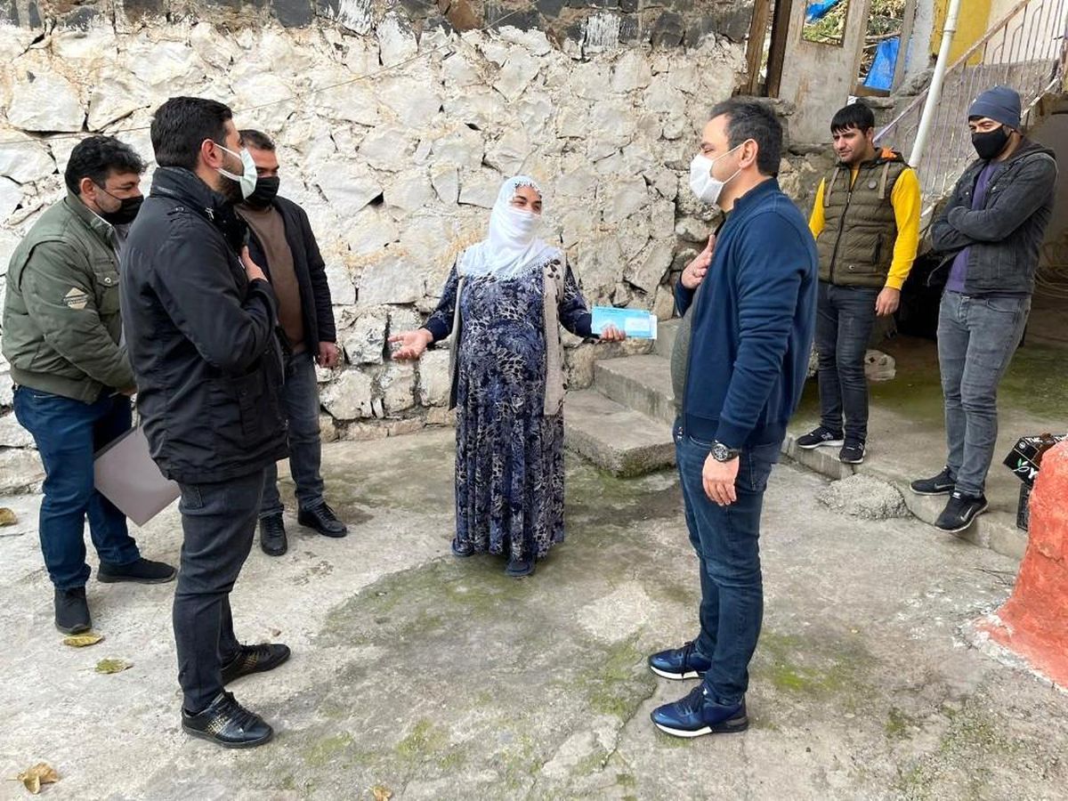 Diyarbakır Büyükşehir kısıtlamada aileleri yalnız bırakmadı