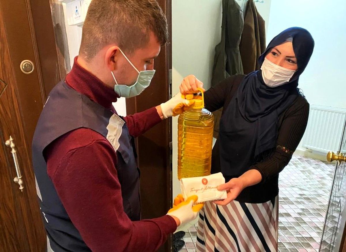 Son Dakika | Keçiören\'de 10 litre atık yağ getirene çanta hediye