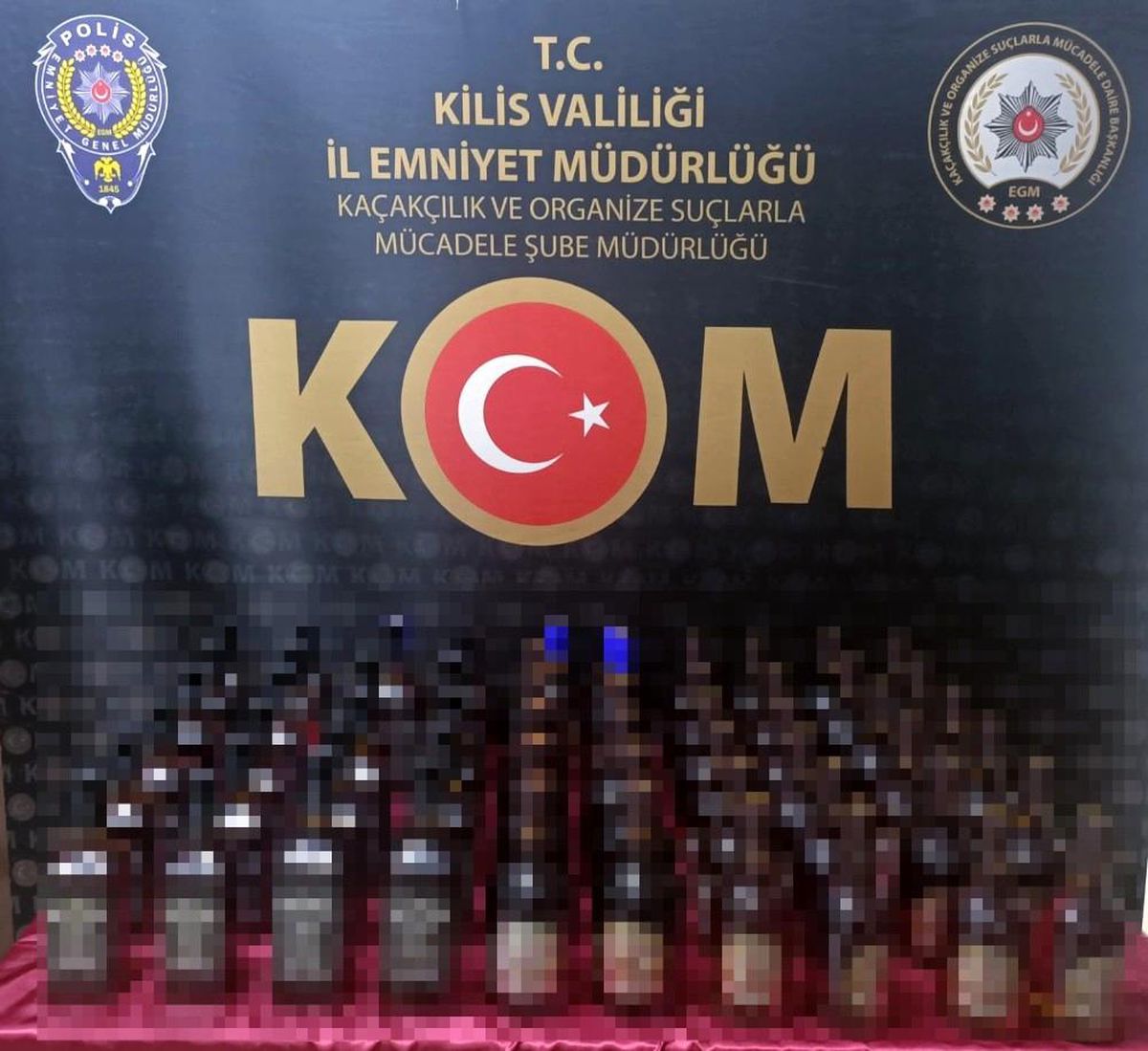 Son dakika haber | Kilis\'te sahte içki operasyonu