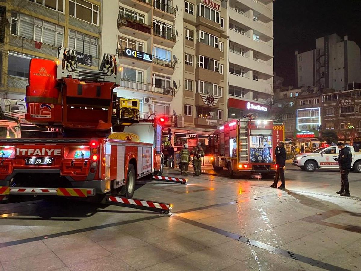 Son dakika haberleri | Kızgın yağlar yangın çıkarttı