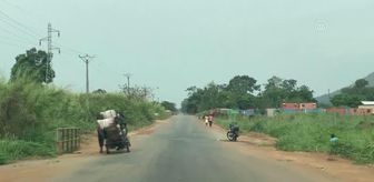 Orta Afrika Cumhuriyeti'ndeki Fulani kabilesi çobanları