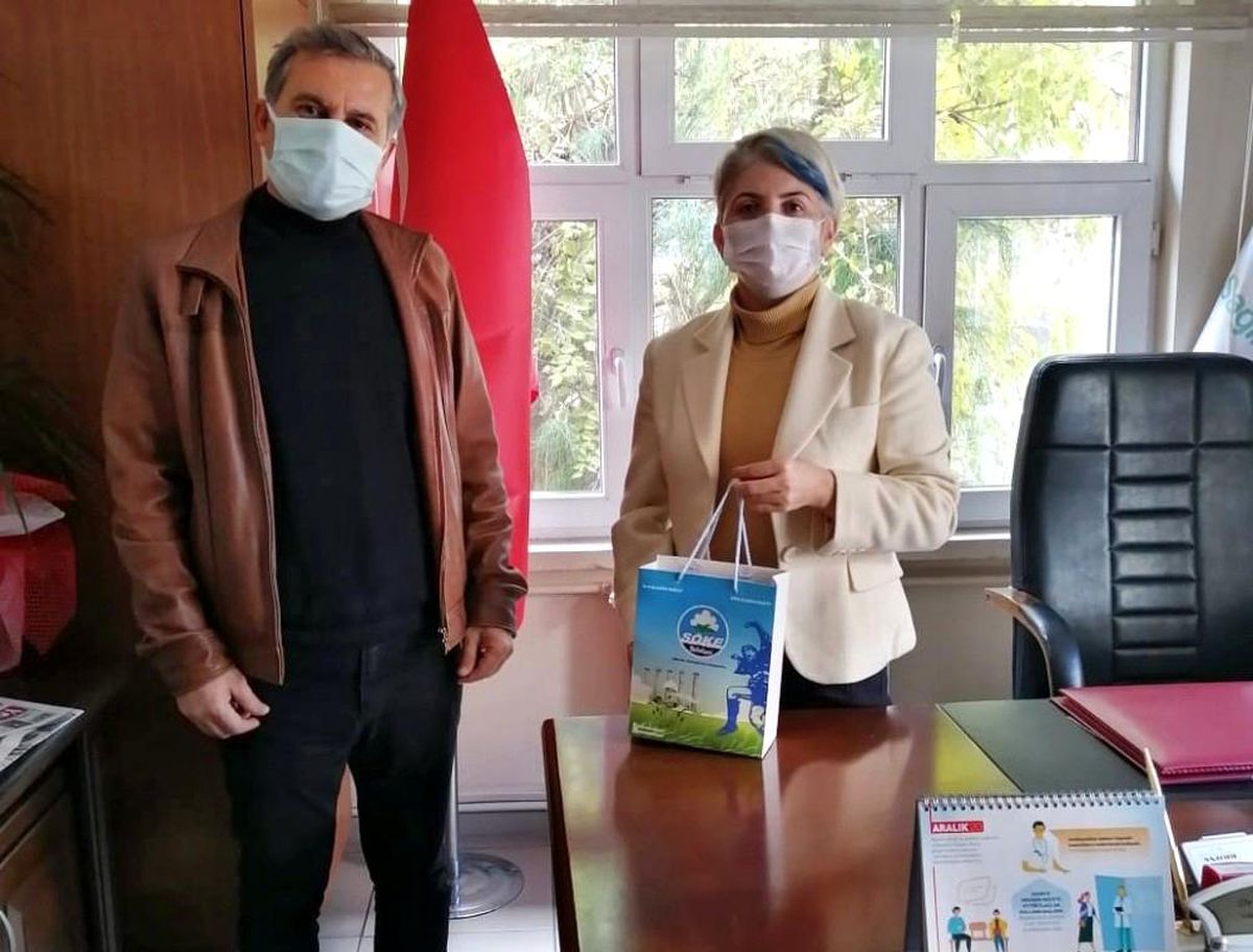 Söke Belediyesi sağlık çalışanlarını unutmadı