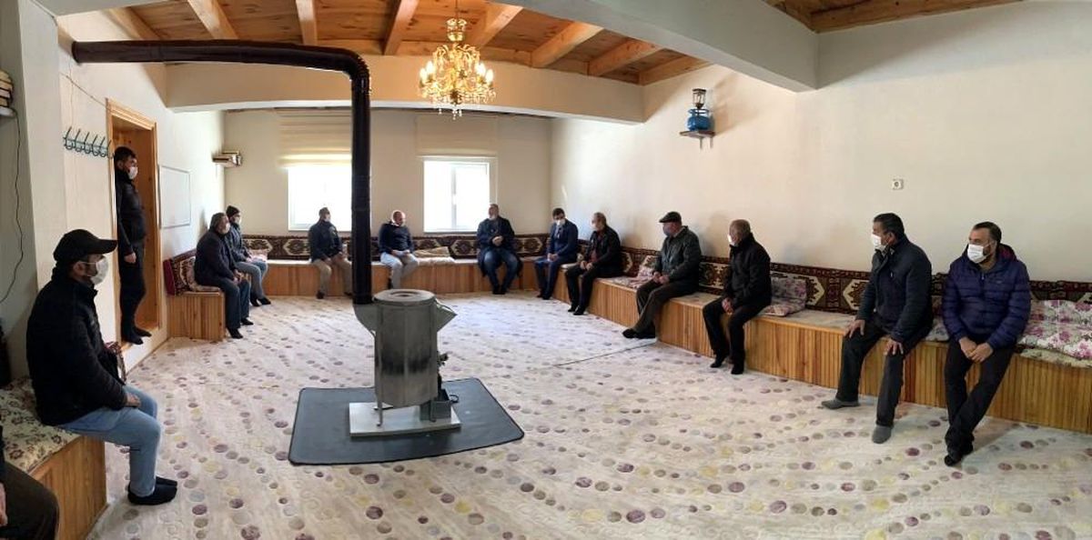 Vali Epcim, Taşocağı ve Kemertaş köylerinde vatandaşlarla bir araya geldi