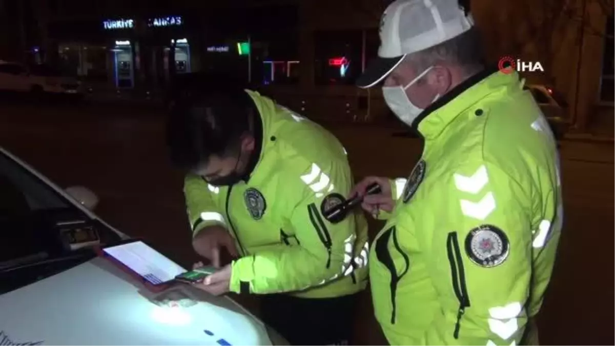 Son dakika haberi: Alkolden ehliyetine el konulan sürücü kısıtlamada polise yakalandı cezayı yedi