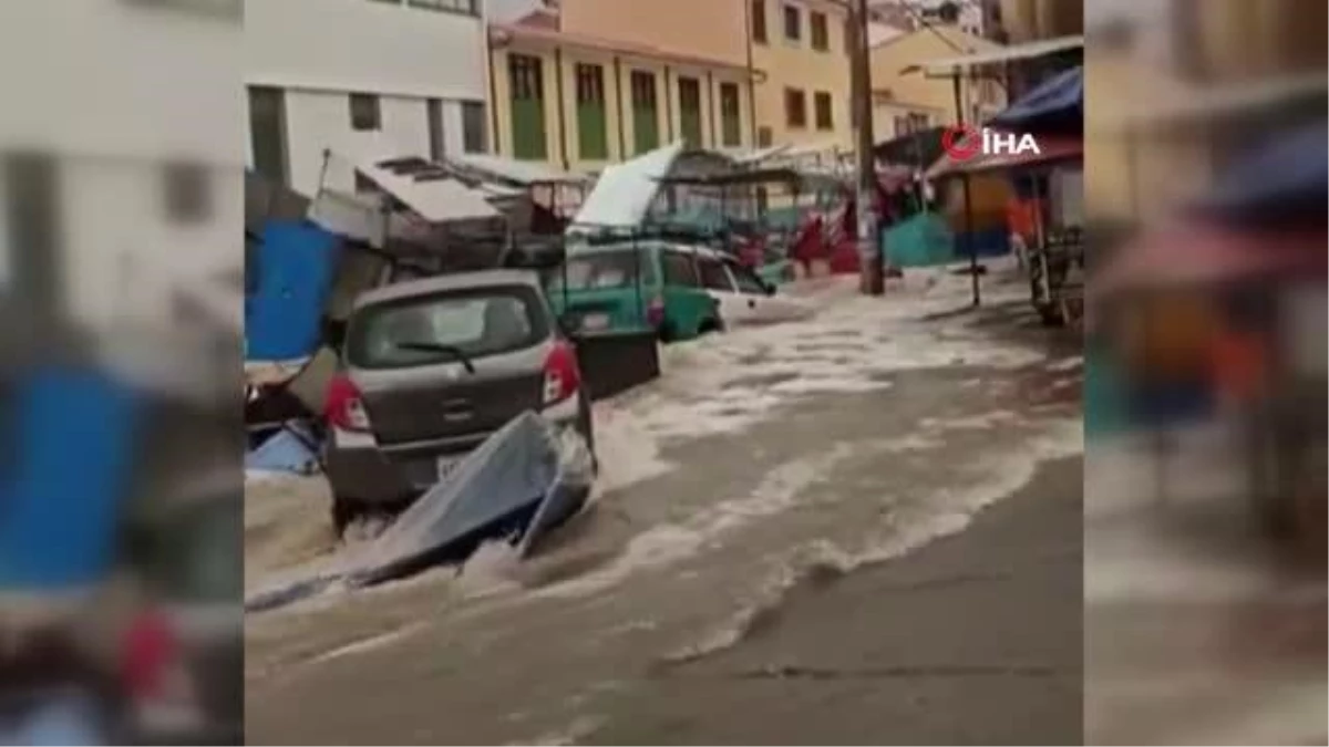 Son dakika... - Bolivya\'yı sel vurdu: 4 ölü