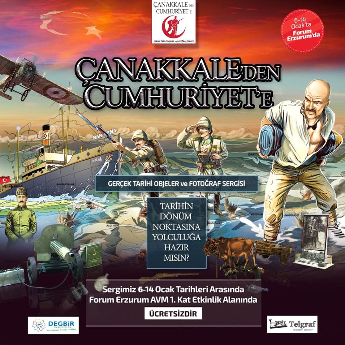 Forum Erzurum\'da sanata destek devam ediyor