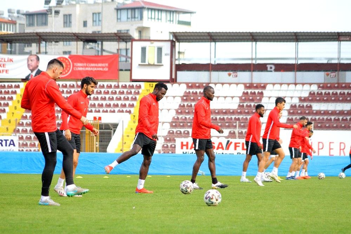 Hatayspor, Gençlerbirliği maçının hazırlıklarını tamamladı