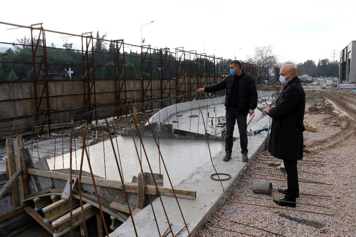Kentin yeni gözdesinde peyzaj projeleri yerinde incelendi