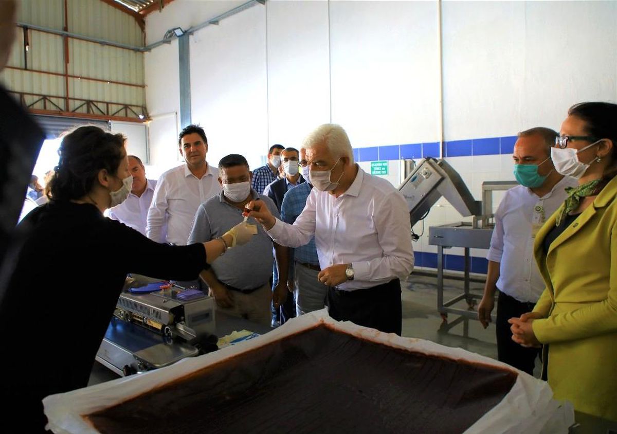 Kurutma Tesisi üreticiye destek sağlamaya devam ediyor