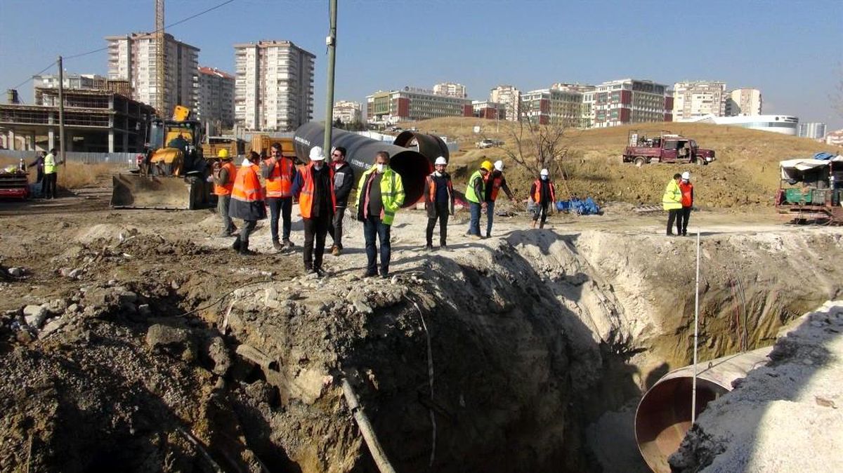 Polatlı\'yı kesintisiz sağlıklı suya kavuşturacak çalışmalar hızla ilerliyor