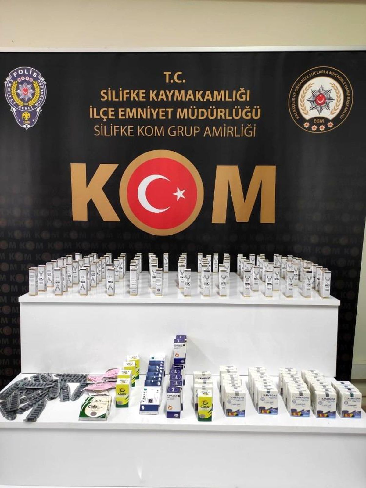 Silifke\'de kaçakçılık operasyonları: 2 gözaltı