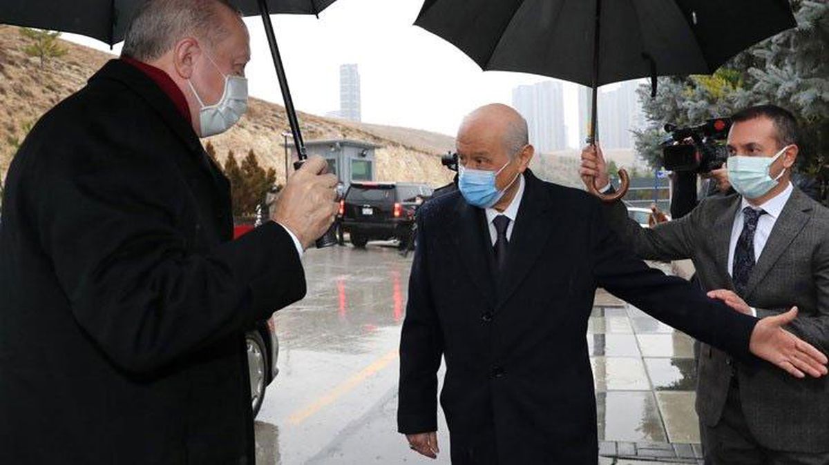 Son Dakika! Cumhurbaşkanı Erdoğan MHP lideri Devlet Bahçeli'yi evinde ziyaret etti