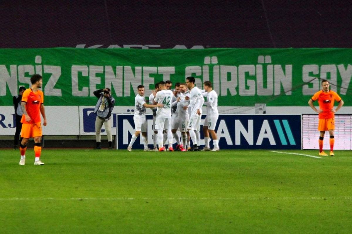Süper Lig: Konyaspor: 4 Galatasaray: 3 (Maç sonucu)