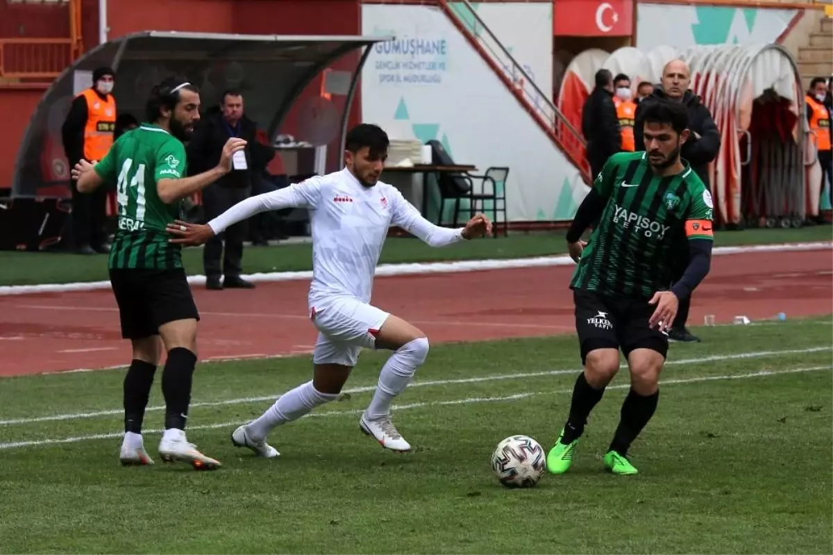 2. Lig: Gümüşhanespor: 1 Kocaelispor: 0