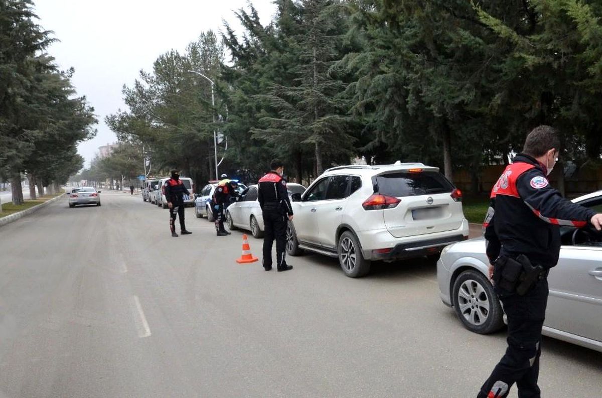 Burdur\'da 1 haftada 605 araç sürücüsüne ceza