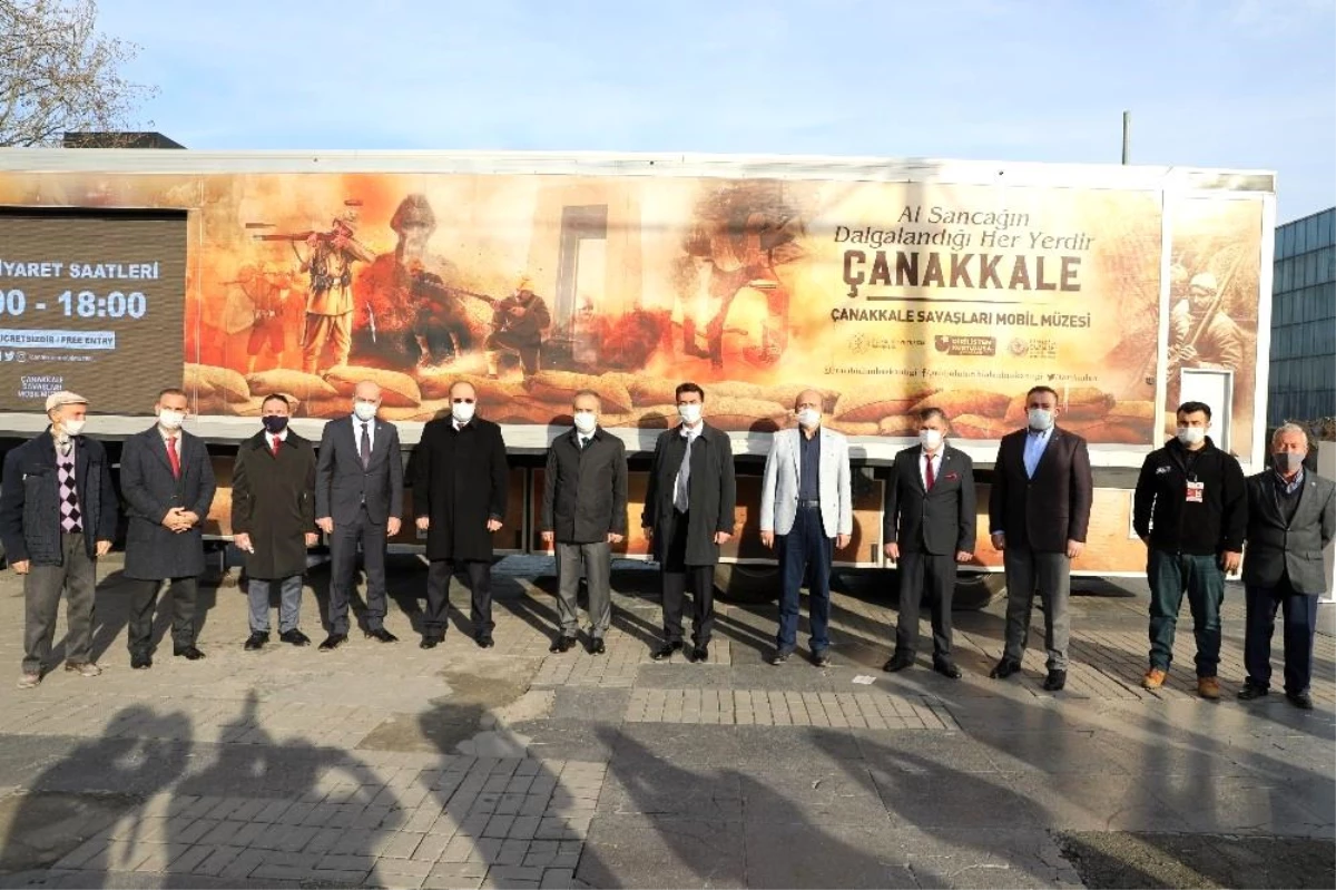 Çanakkale Savaşları Mobil Müzesi Bursa\'da ziyarete açıldı