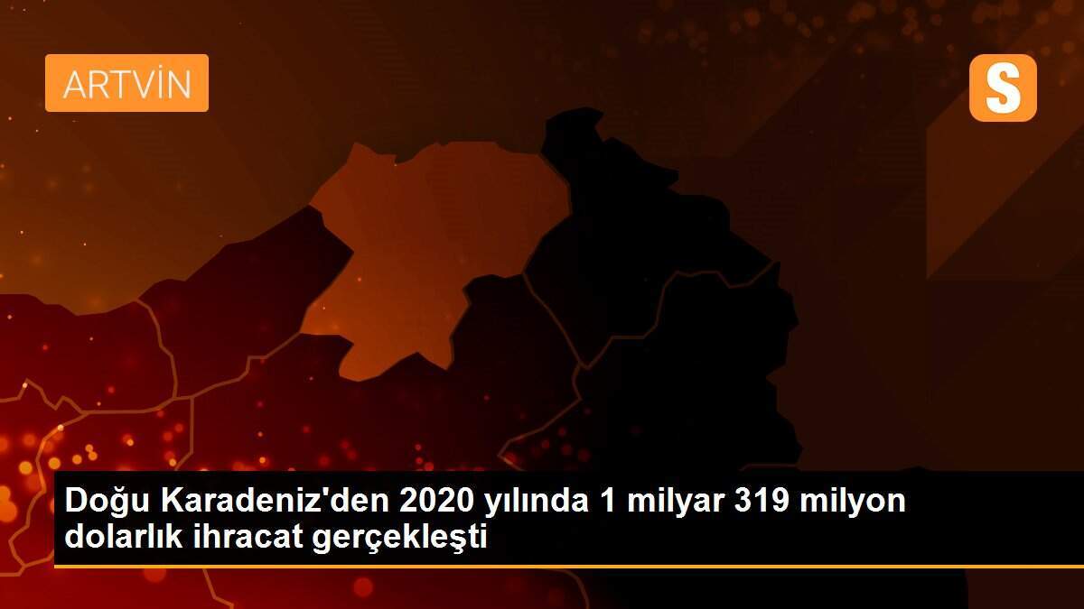 Doğu Karadeniz\'den geçen yıl 1,3 milyar dolarlık ihracat gerçekleştirildi