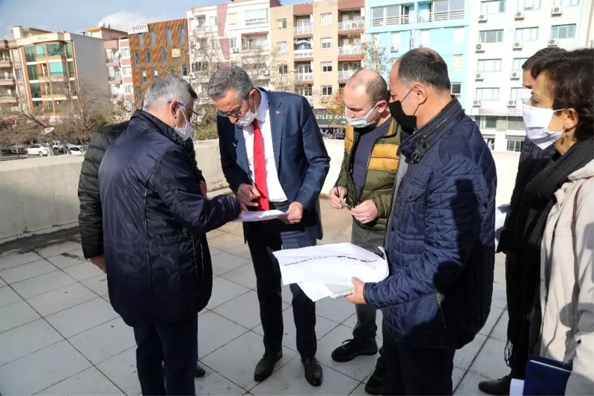 Gaziemir\'de kamusal alanlar genişliyor