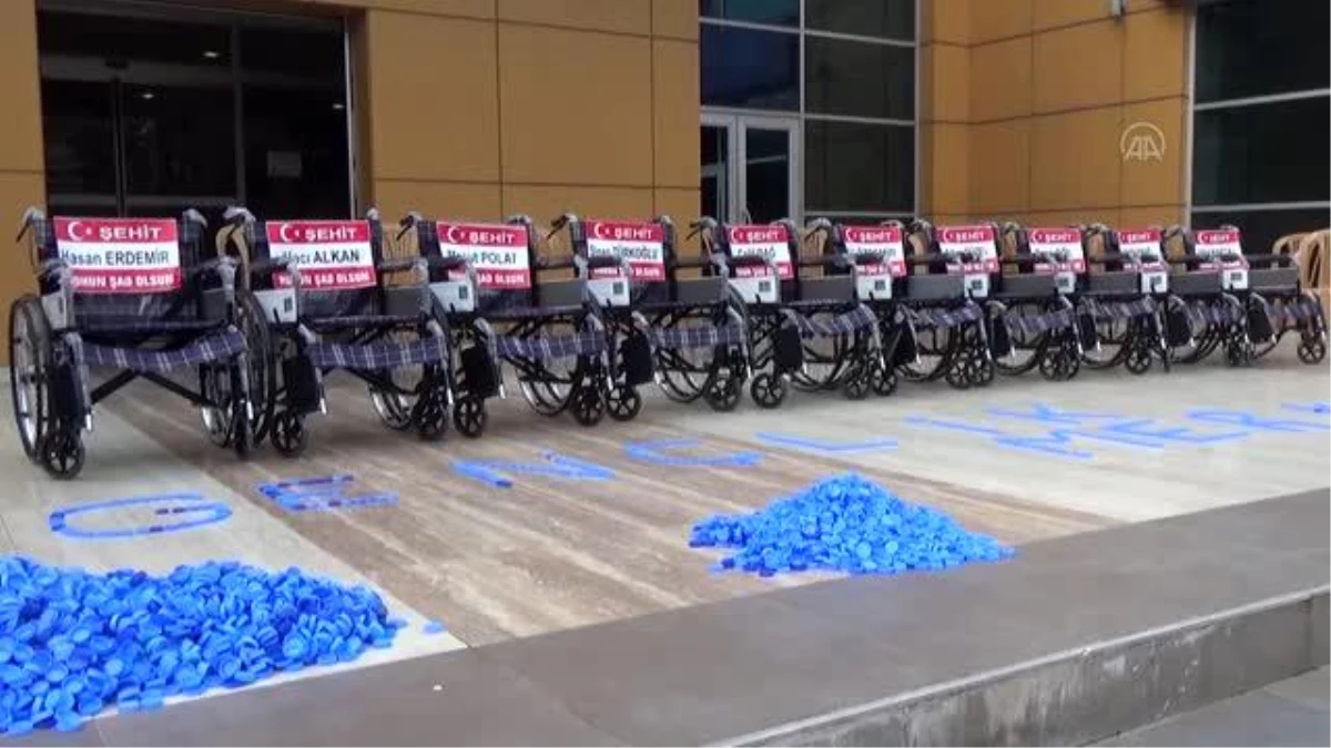 KAHRAMANMARAŞ - 300 bin mavi kapak 10 engelliye tekerlekli sandalye oldu