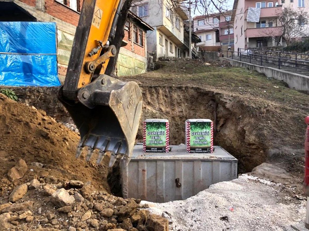 Kastamonu\'da 69 yeraltı çöp konteyneri kuruldu