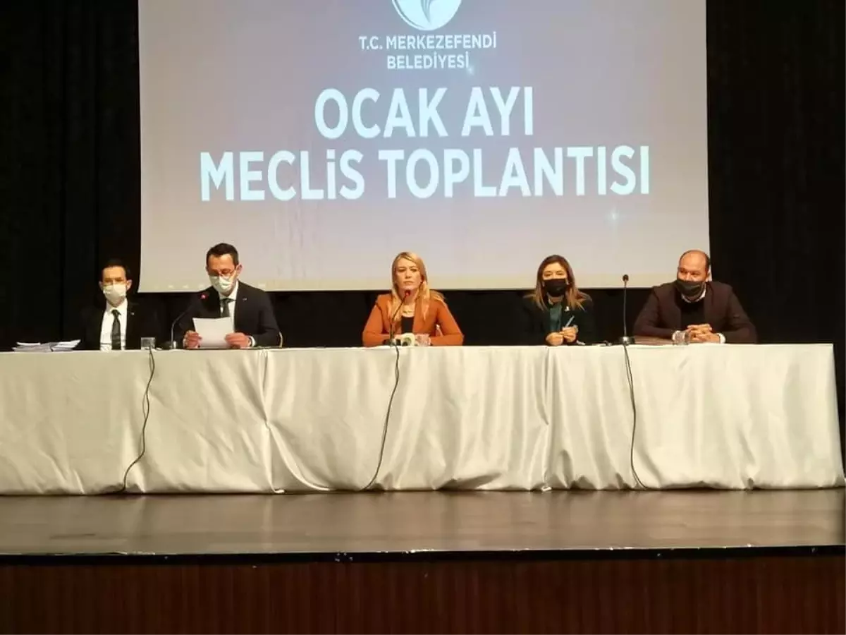 Merkezefendi Meclisi Ocak gündemlerini tamamladı