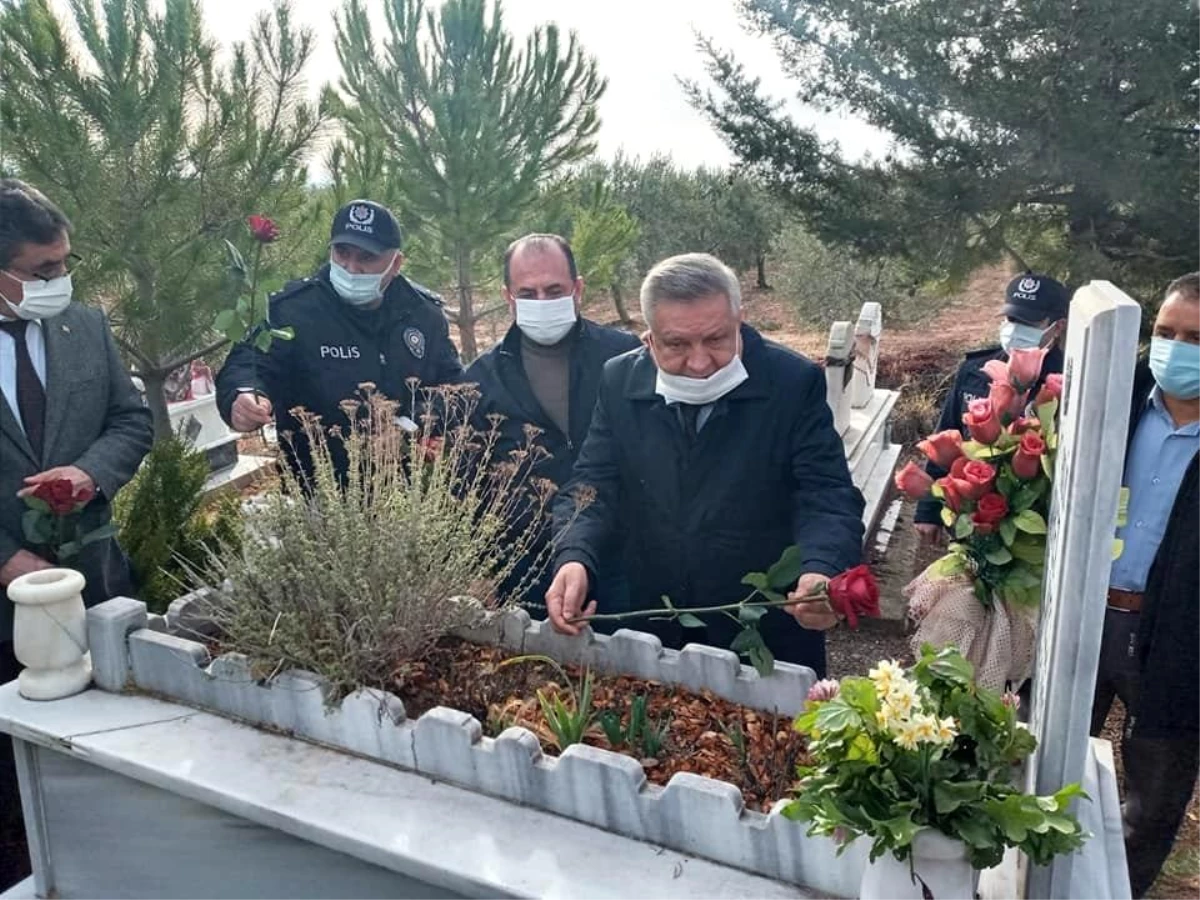Şehit Polis Memuru Işalca, mezarı başında anıldı