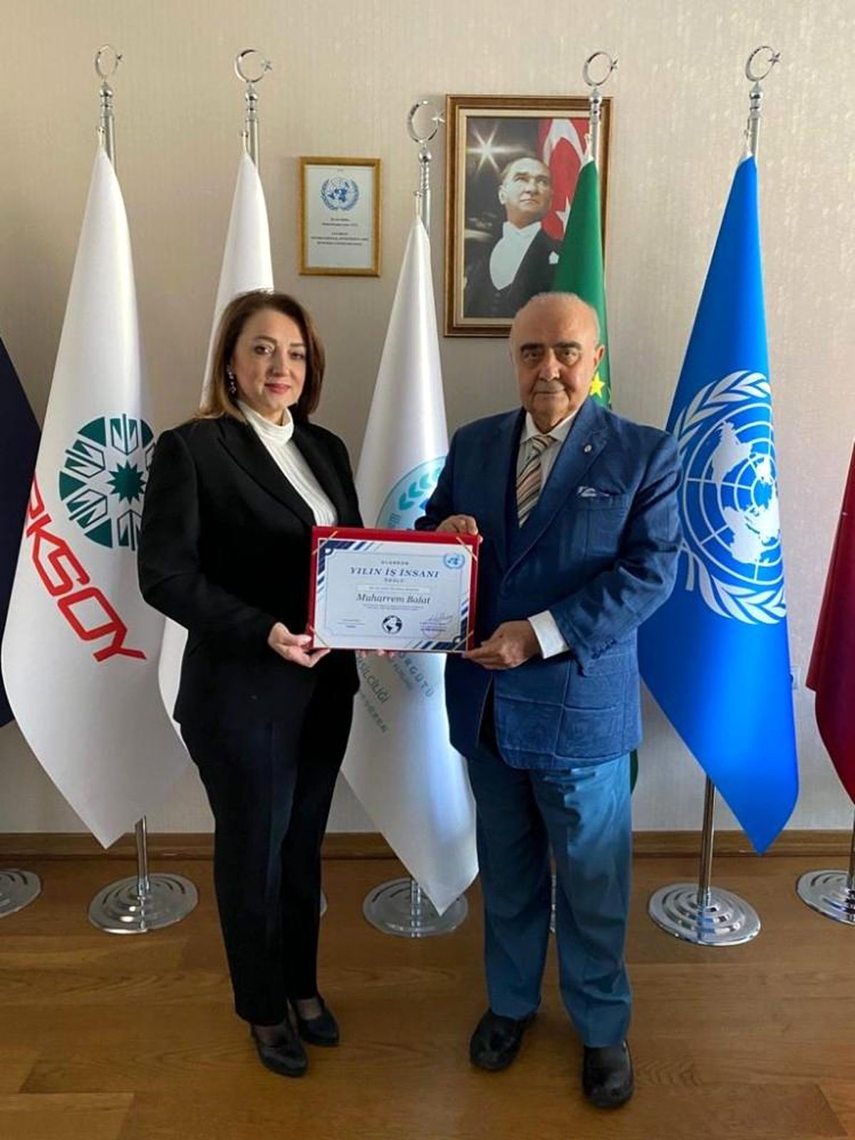 ULUSKON yılın iş adamını seçti