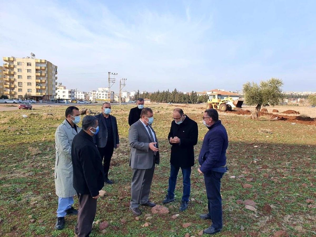 Yeni Devlet Hastanesinin yolu yapımına başlandı