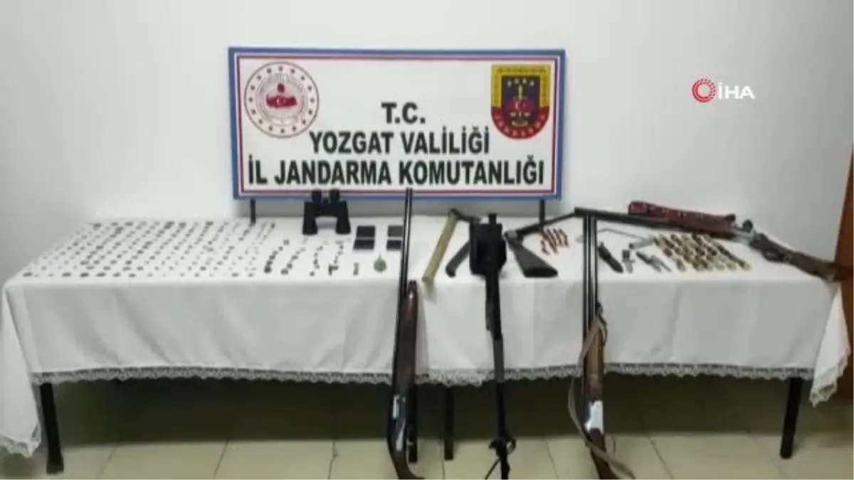 Yozgat\'ta 218 parça tarihi eser ele geçirildi