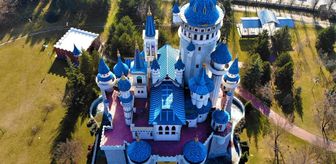 26 kuleli Masal Şatosu kalabalık günlerini mumla arıyor