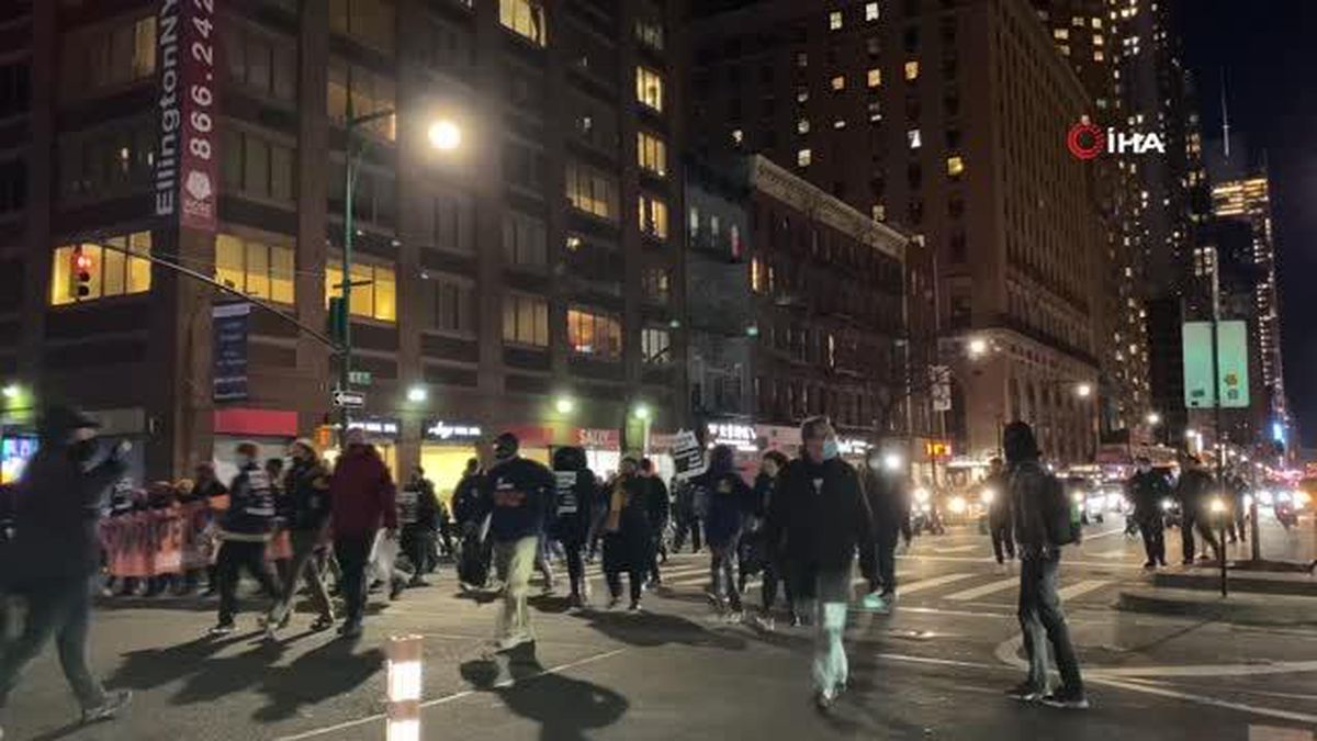 Protestolara New York'tan tepki