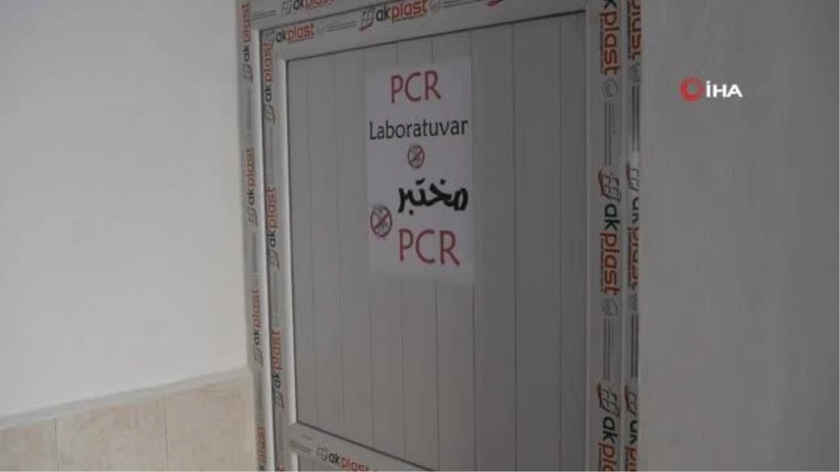 Barış Pınarı Bölgesinde PCR Laboratuvarı Kuruldu