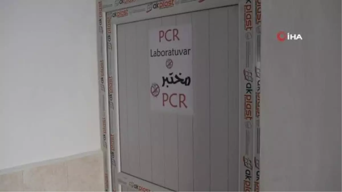 Barış Pınarı Bölgesinde PCR Laboratuvarı Kuruldu