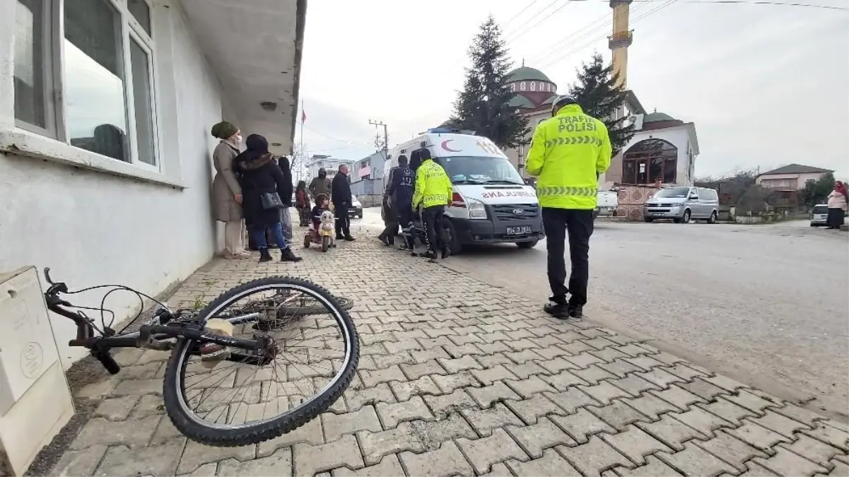 Bisikletten düşen çocuğa çarptığı sanılan kadın sürücü, görgü tanıkları sayesinde aklandı