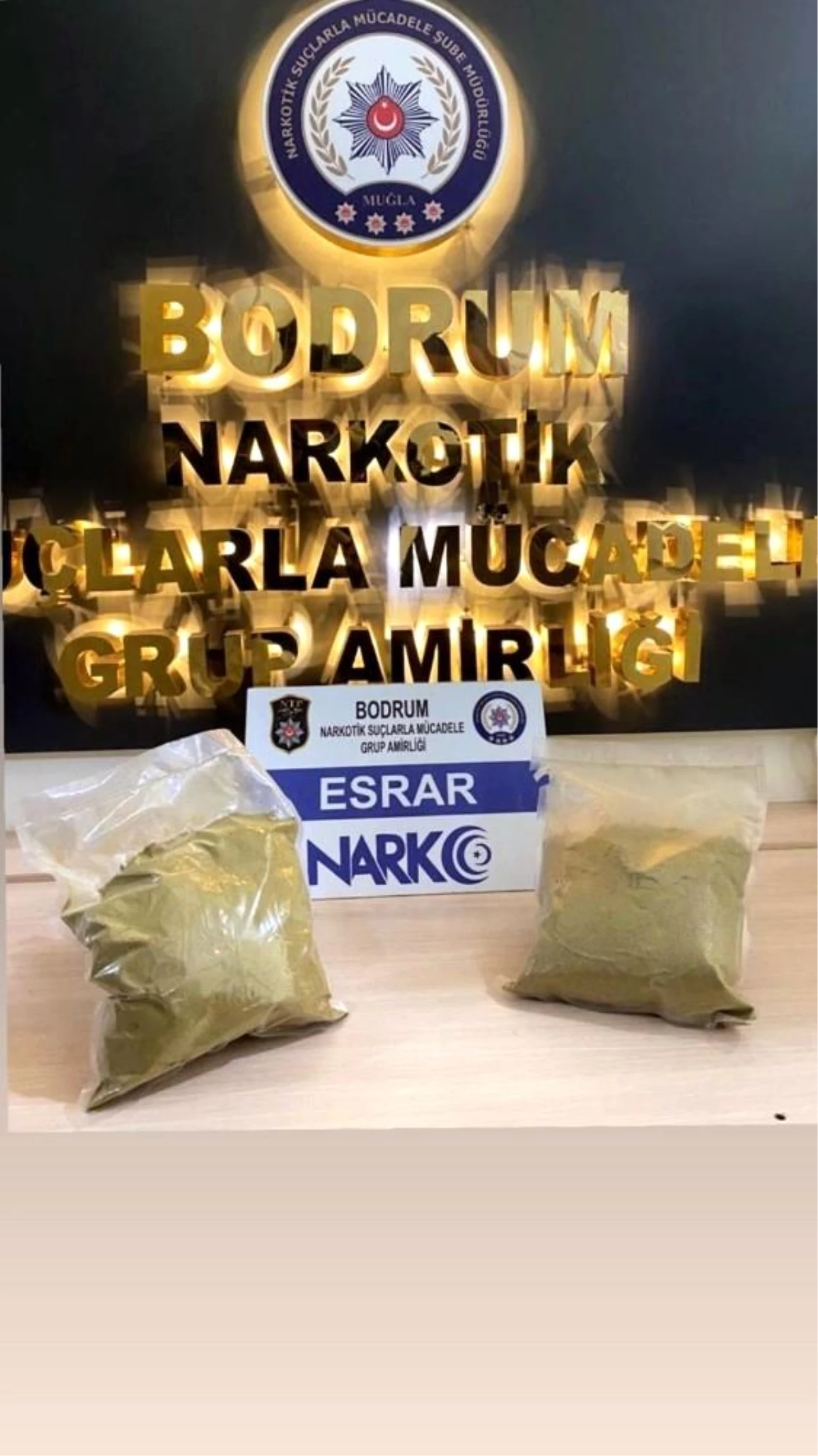 Bodrum\'da narkotik ekibinden nefes kesen operasyon