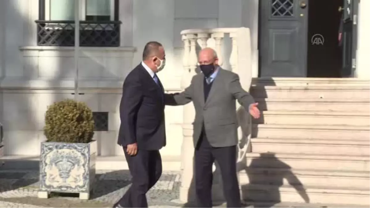 Çavuşoğlu, Portekiz Başbakanı António Costa tarafından kabul edildi