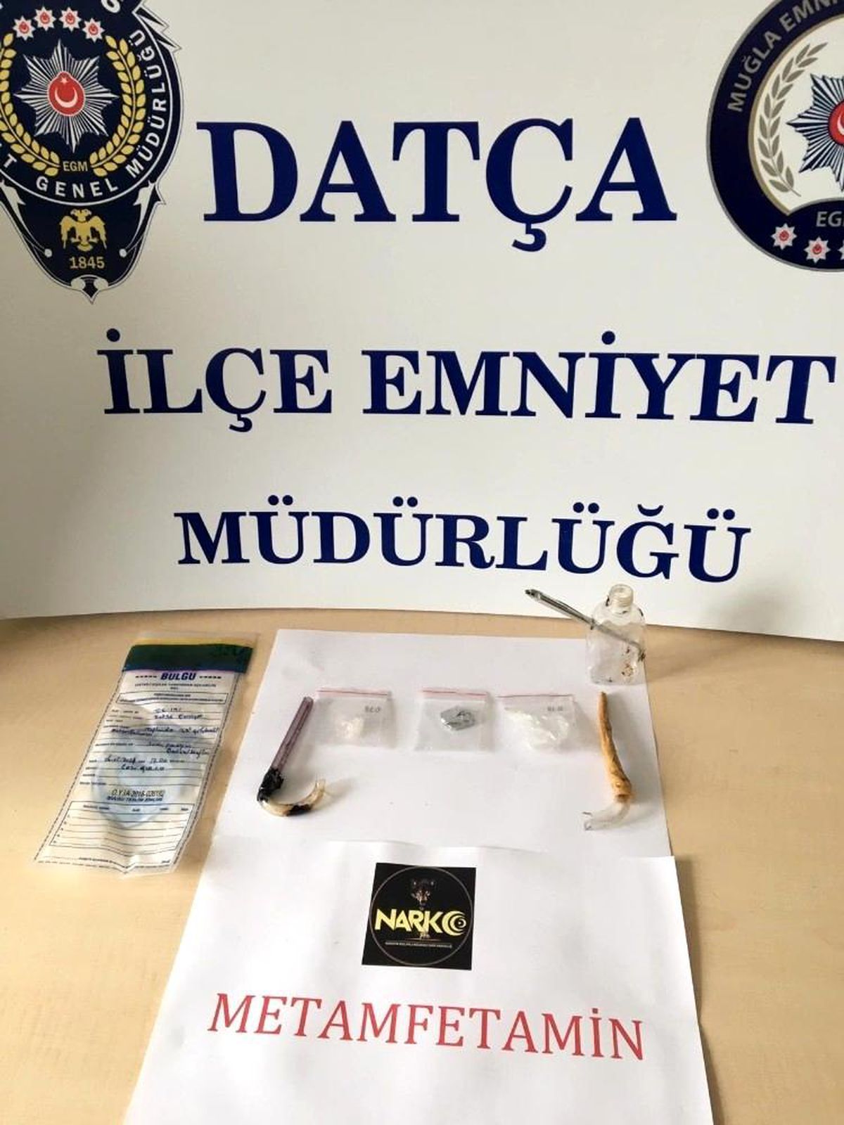 Datça\'da uyuşturucu operasyonu