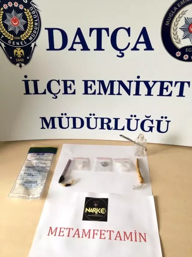 Datça'da uyuşturucu operasyonu